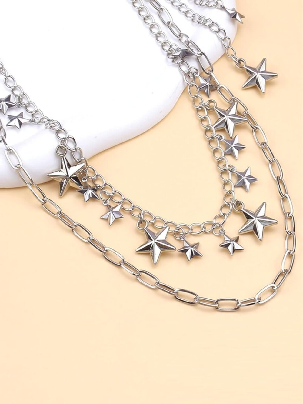 Y2K Star Pants Chain for Men Jean Chains for Women Pocket Chain for Pants Biker - Picture 5 of 6
